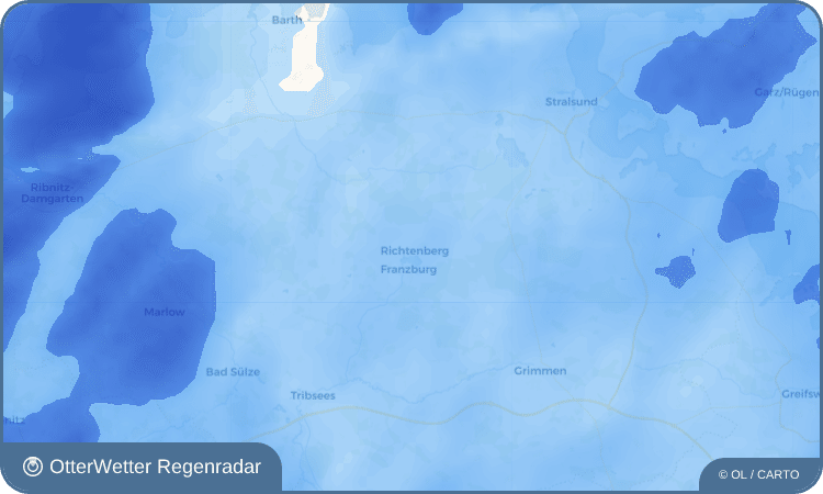 OtterWetter Regenradar-Widget Richtenberg