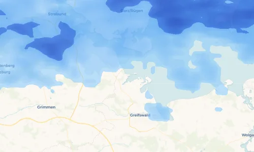 Regenradar-Vorschau: aktuelle Niederschläge in Riemserort und Umgebung