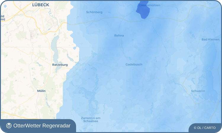 OtterWetter Regenradar-Widget Roggendorf
