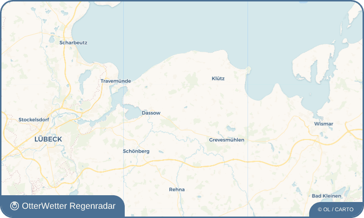 Wetter-Widget-Vorschau mit Vorhersagedaten für Roggenstorf