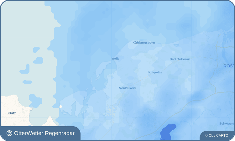Widget-Vorschau für Roggow Wetter-Widget-Vorschau mit Vorhersagedaten für Roggow