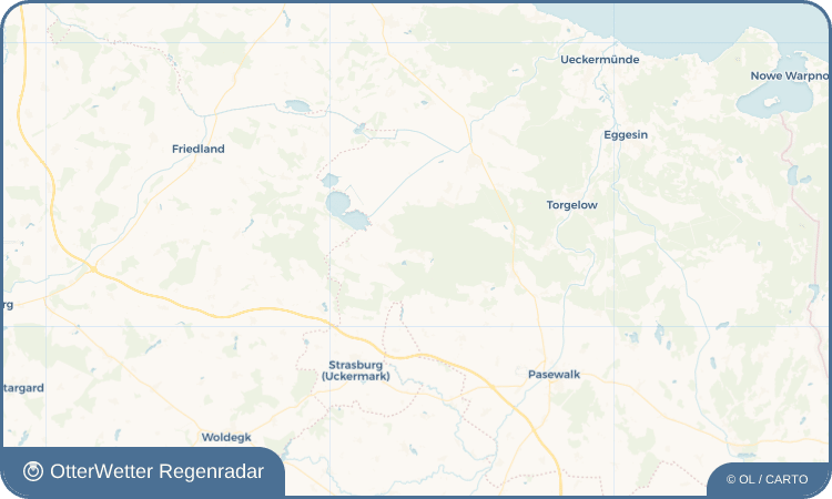 Wetter-Widget-Vorschau mit Vorhersagedaten für Rothemühl