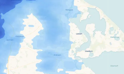 Regenradar Vorschaubild - Aktuelle Niederschläge in Rubkow und Umgebung