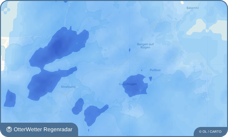 OtterWetter Regenradar-Widget Samtens