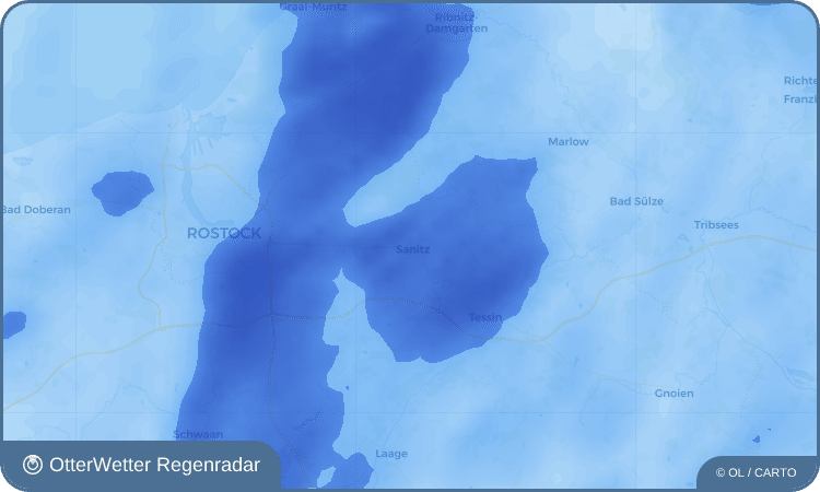 Wetter-Widget-Vorschau mit Vorhersagedaten für Sanitz