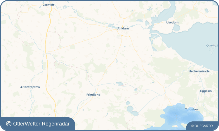 OtterWetter Regenradar-Widget Sarnow
