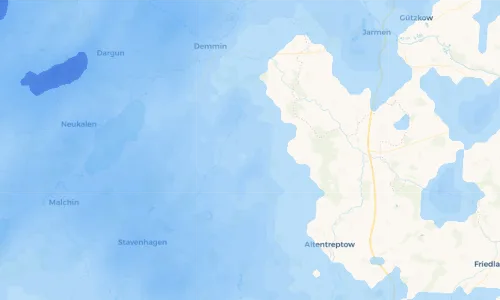 Regenradar Vorschaubild - Aktuelle Niederschläge in Sarow und Umgebung