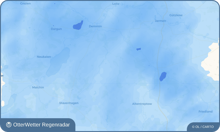 OtterWetter Regenradar-Widget Sarow