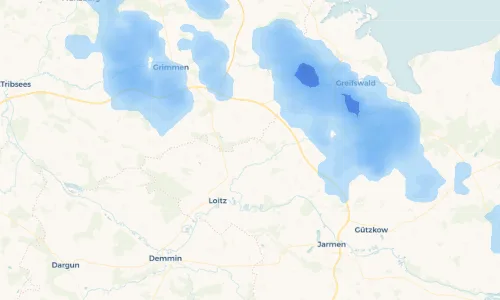 Regenradar-Vorschau: aktuelle Niederschläge in Sassen und Umgebung