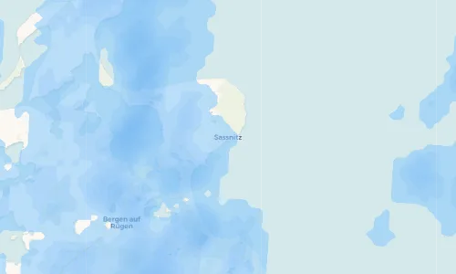 Regenradar Vorschaubild - Aktuelle Niederschläge in Sassnitz und Umgebung