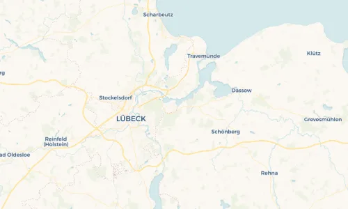Regenradar Vorschaubild - Aktuelle Niederschläge in Schlutup und Umgebung
