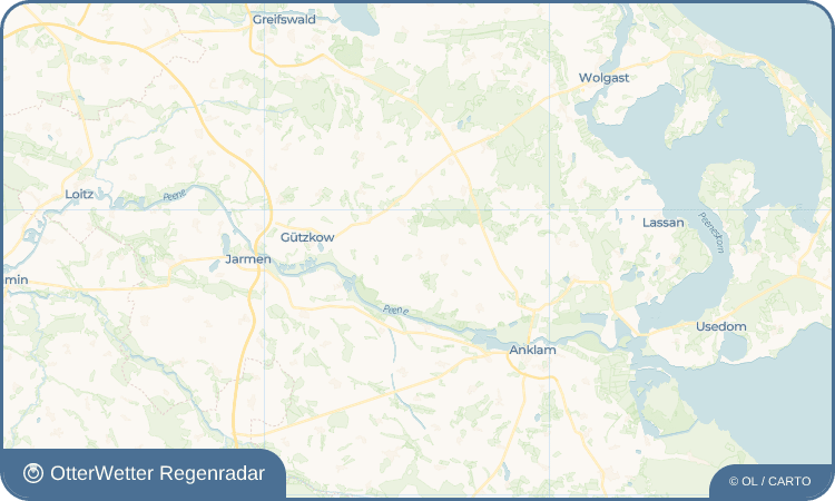 OtterWetter Regenradar-Widget Schmatzin