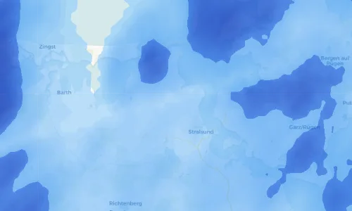 Regenradar Vorschaubild - Aktuelle Niederschläge in Schmedshagen und Umgebung