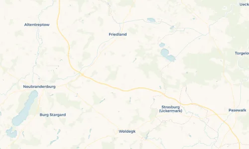 Regenradar Vorschaubild - Aktuelle Niederschläge in Schönbeck und Umgebung