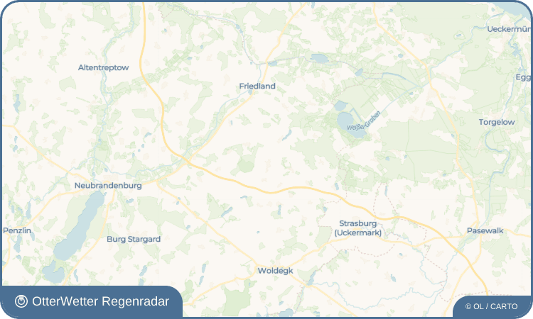 OtterWetter Regenradar-Widget Schönbeck