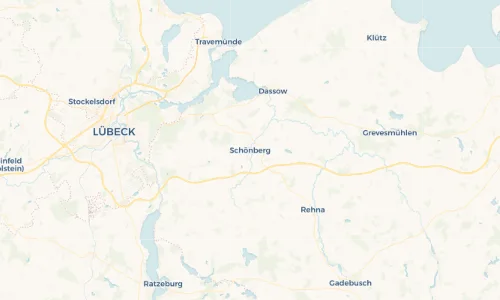 Regenradar Vorschaubild - Aktuelle Niederschläge in Schönberg und Umgebung