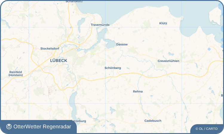 OtterWetter Regenradar-Widget Schönberg