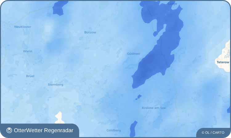 OtterWetter Regenradar-Widget Schönwolde