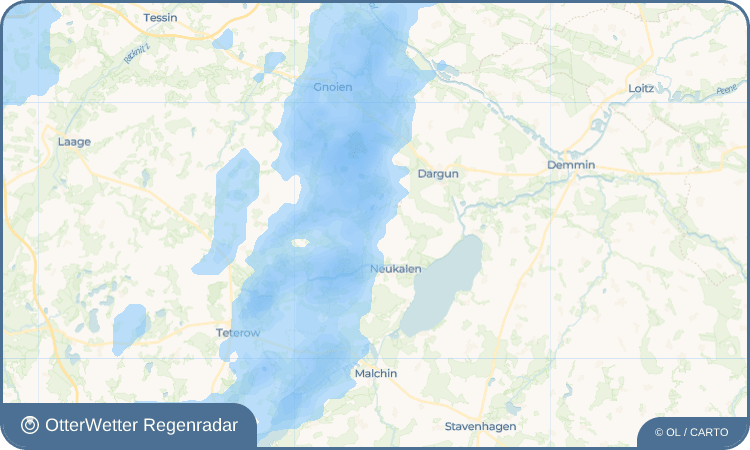 Widget-Vorschau für Schorrentin Wetter-Widget-Vorschau mit Vorhersagedaten für Schorrentin