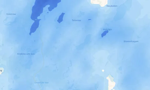 Regenradar Vorschaubild - Aktuelle Niederschläge in Schorssow und Umgebung