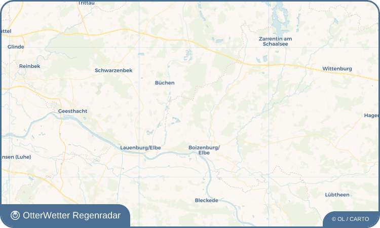 OtterWetter Regenradar-Widget Schwanheide
