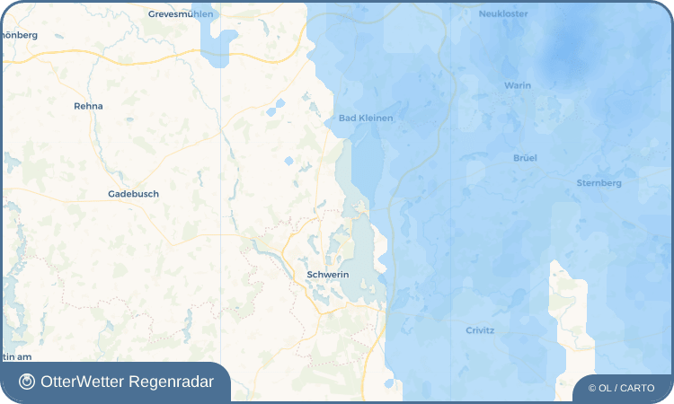 OtterWetter Regenradar-Widget Seehof