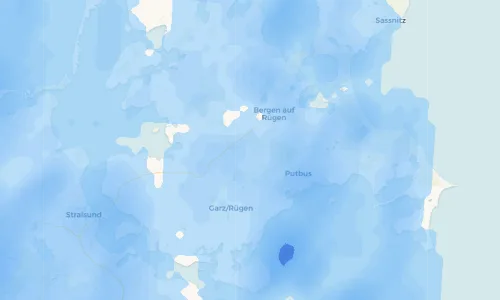 Regenradar Vorschaubild - Aktuelle Niederschläge in Sehlen und Umgebung