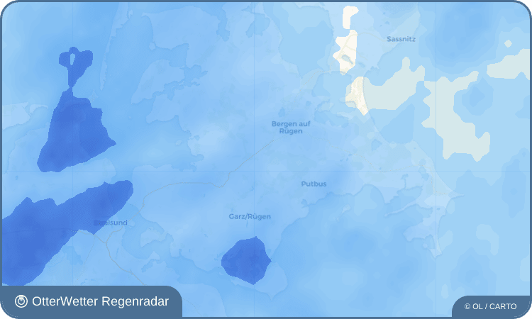OtterWetter Regenradar-Widget Sehlen