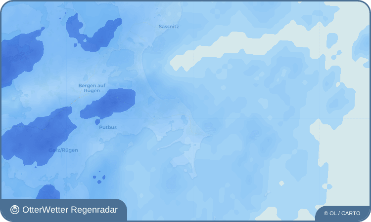 OtterWetter Regenradar-Widget Sellin
