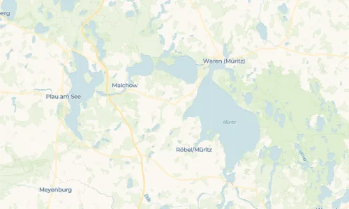 Regenradar Vorschaubild - Aktuelle Niederschläge in Sietow und Umgebung