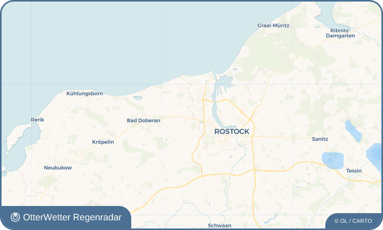 OtterWetter Regenradar-Widget Sievershagen