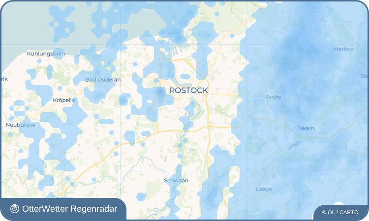 Widget-Vorschau für Sildemow Wetter-Widget-Vorschau mit Vorhersagedaten für Sildemow