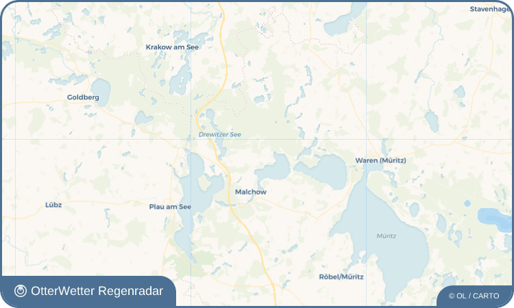 OtterWetter Regenradar-Widget Silz