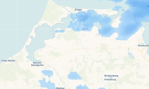 Regenradar-Vorschau: aktuelle Niederschläge in Spoldershagen und Umgebung