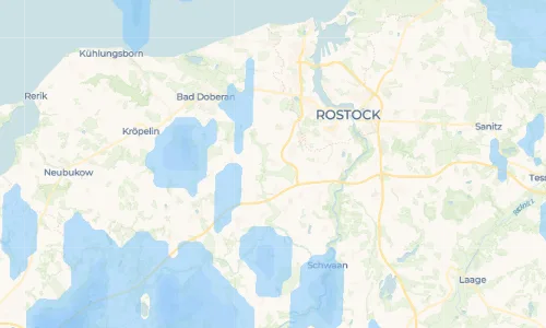 Regenradar Vorschaubild - Aktuelle Niederschläge in Stäbelow und Umgebung