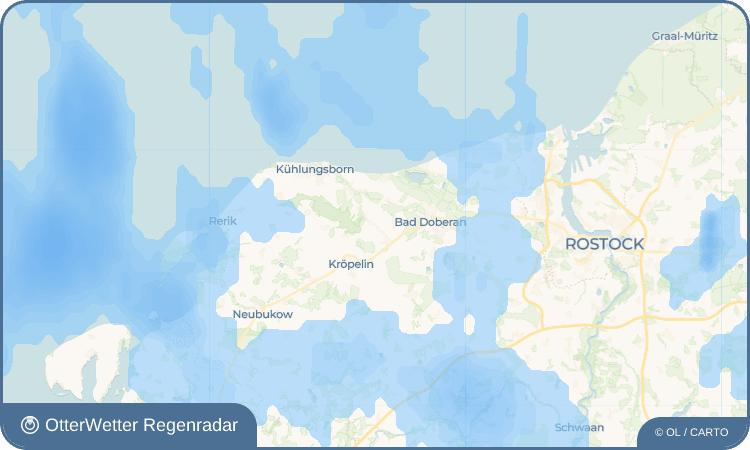 Widget-Vorschau für Steffenshagen Wetter-Widget-Vorschau mit Vorhersagedaten für Steffenshagen
