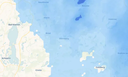 Regenradar Vorschaubild - Aktuelle Niederschläge in Sternberg und Umgebung