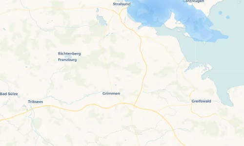 Regenradar-Vorschau: aktuelle Niederschläge in Stoltenhagen und Umgebung