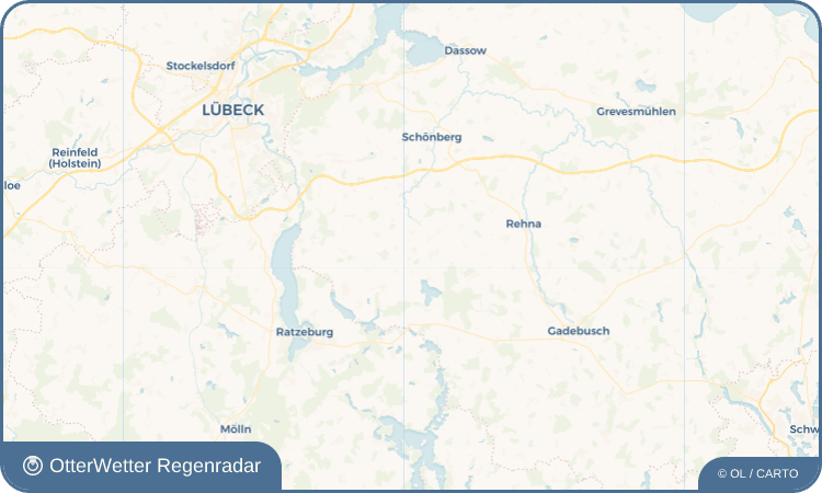 OtterWetter Regenradar-Widget Stove