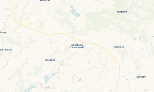 Regenradar Vorschaubild - Aktuelle Niederschläge in Strasburg (Uckermark) und Umgebung