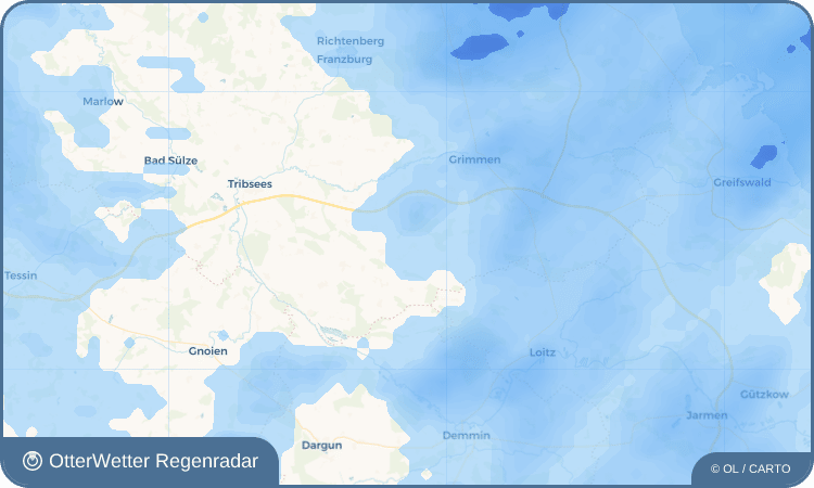 OtterWetter Regenradar-Widget Strelow