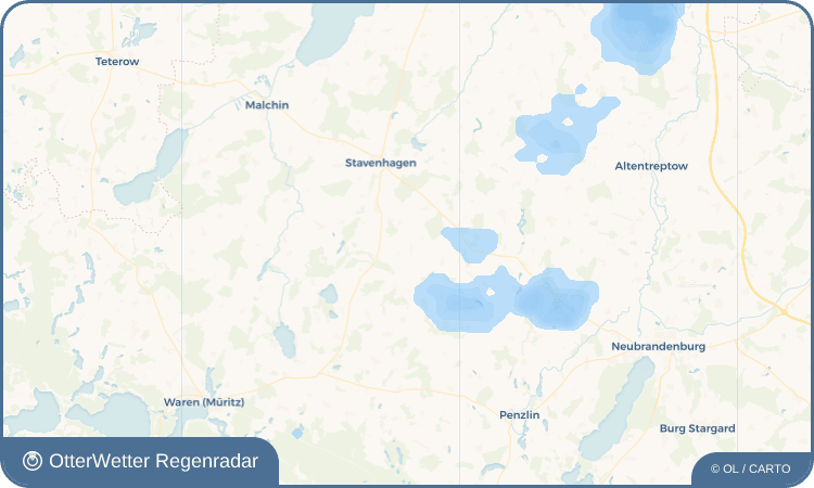OtterWetter Regenradar-Widget Sülten