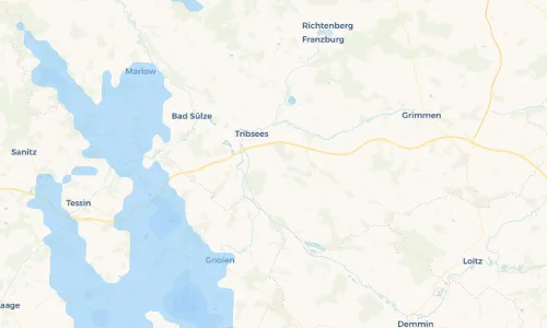 Regenradar Vorschaubild - Aktuelle Niederschläge in Techlin und Umgebung