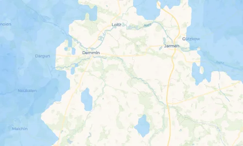 Regenradar Vorschaubild - Aktuelle Niederschläge in Teusin und Umgebung