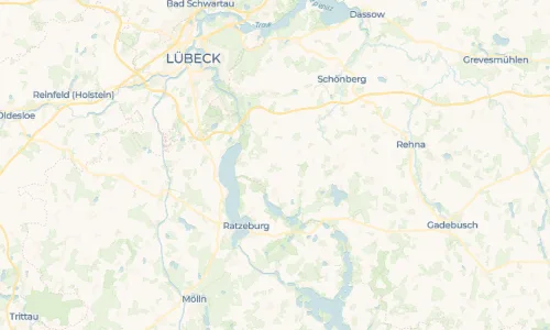 Regenradar Vorschaubild - Aktuelle Niederschläge in Thandorf und Umgebung