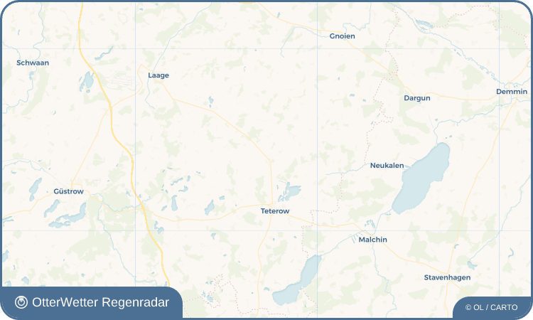 OtterWetter Regenradar-Widget Thürkow