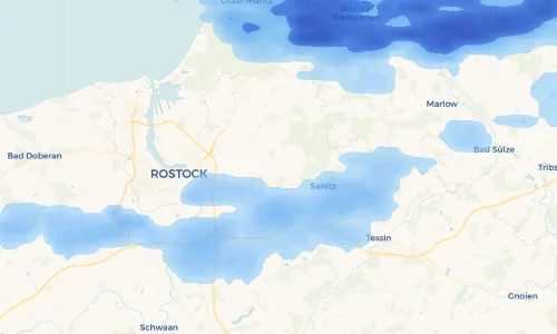 Regenradar Vorschaubild - Aktuelle Niederschläge in Thulendorf und Umgebung