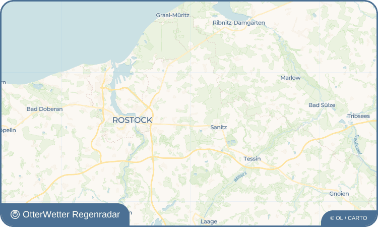 OtterWetter Regenradar-Widget Thulendorf