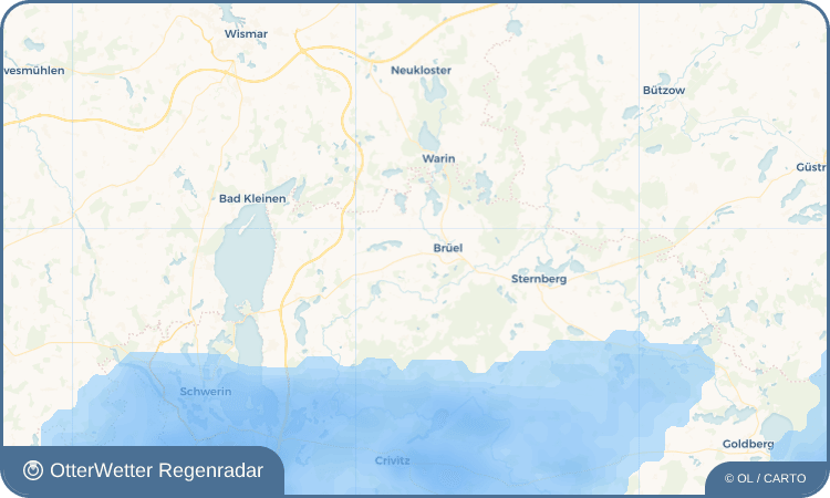 Widget-Vorschau für Thurow Wetter-Widget-Vorschau mit Vorhersagedaten für Thurow