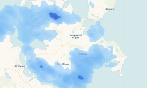 Regenradar Vorschaubild - Aktuelle Niederschläge in Tilzow und Umgebung